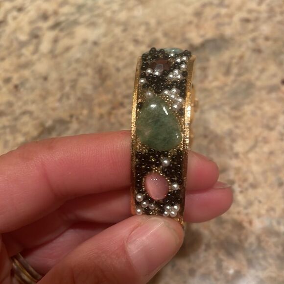 Rare Vintage Gorgoeus Norman De Luxe Swiss made peekaboo watch with jewels. - Picture 3 of 9